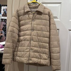 Gap down quilted puffer